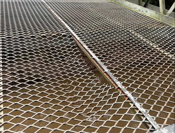 Reparan puente entre Ñu Guasu y Guasu Metropolitano tras denuncias en redes