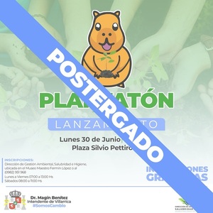 POSTERGARON LANZAMIENTO DE PLANTATON