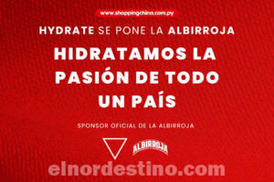 Aprovechá la promoción “Hidrate se Pone la Albirroja” Sponsor Oficial en el e-commerce de Shopping China Importados  - El Nordestino
