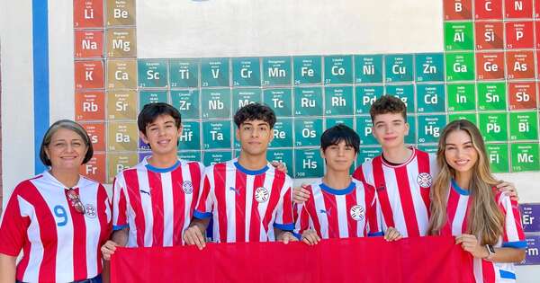 La Nación / Cuatro estudiantes representarán a Paraguay en mundial de química en Dubái