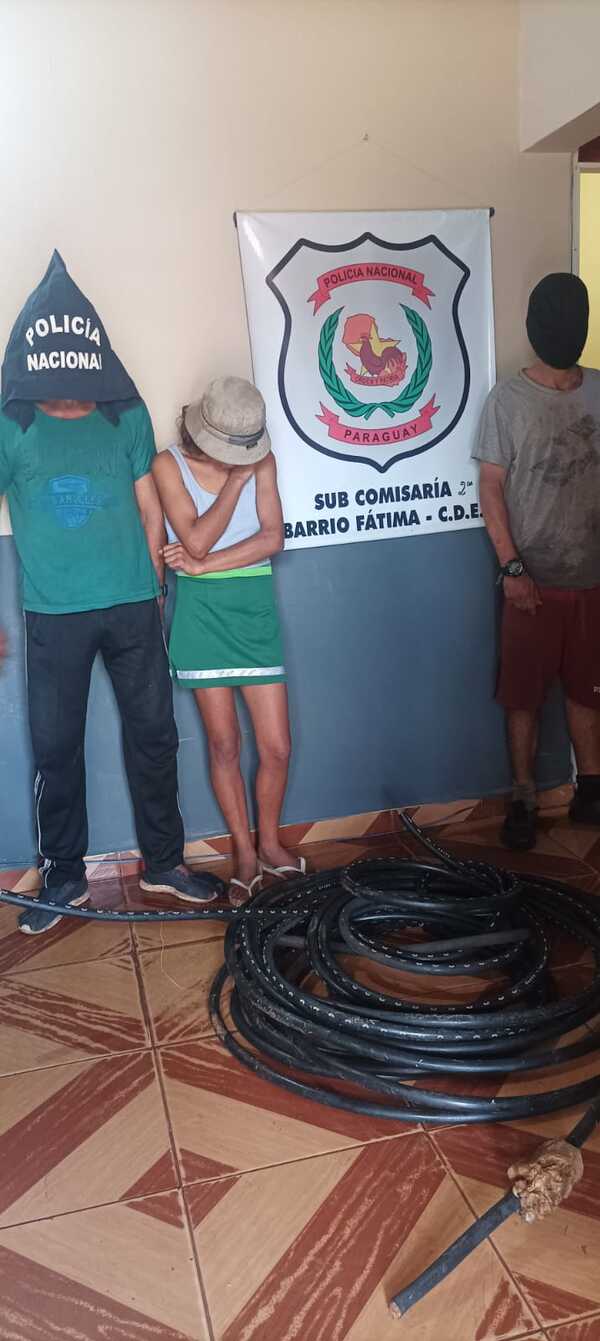 Tres imputados por hurto y perturbación de instalaciones de telecomunicaciones - ADN Digital