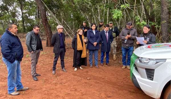 Comitiva judicial constata que invasores abandonaron estancia en Yby Yaú - Nacionales - ABC Color