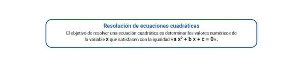 Ecuaciones cuadráticas: resolución por factorización - Matemática Tercer Ciclo - ABC Color