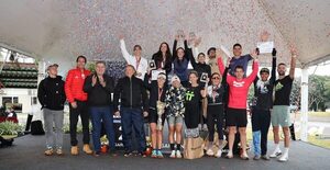 Atletas paraguayos triunfan en el Triatlón ASPATRI – ITAIPU 2025 desarrollado en la central hidroeléctrica