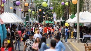 Culturas del mundo en el centro de Asunción para la “Feria Palmear sin Fronteras”