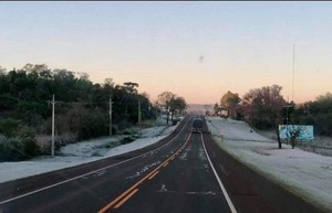 Ola de frío en Paraguay: reportan temperaturas por debajo de los 0°C. en varios puntos
