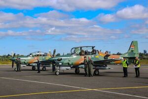 Paraguay recibe cuatro aviones Super Tucano comprados a Brasil para lucha contra narcos