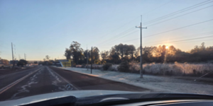 Ola polar cubre Itapúa: heladas y escarchas marcaron el amanecer más frío del año