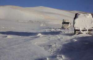 Camioneros revelan cómo aguantaron el frío y hambre en medio de la nieve en Chile - Nacionales - ABC Color