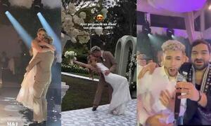 Julio Enciso y Melissa Cardona tiraron “la casa por la ventana” en su boda religiosa en Colombia – Prensa 5