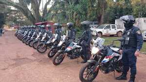 Alto Paraná incorpora 20 motos patrulleras para reforzar seguridad - ADN Digital