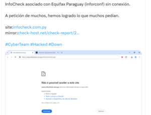 «A petición de muchos», hackean Inforconf
