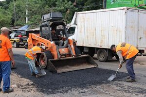 Abren nuevo frente de trabajo sobre la ruta PY01 en Paraguarí - .::Agencia IP::.