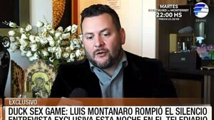Luis Montanaro dijo que su expareja le dio su OK para comercializar el video tie' ỹ