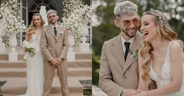 La Nación / Enciso compartió fotos inéditas de su boda: “el mejor día de mi vida”