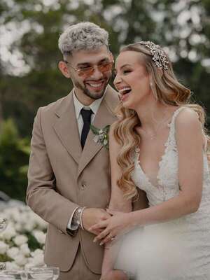 Julio Enciso abrió el álbum de su boda religiosa en Colombia - Gente - ABC Color