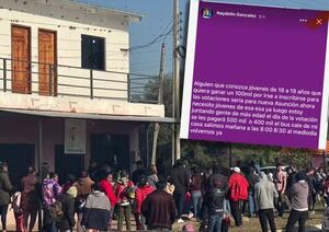 Feudo de Bachi se llena de “monos”: Denuncian 1.100 inscripciones en 5 días en el padrón en Nueva Asunción  - Política - ABC Color