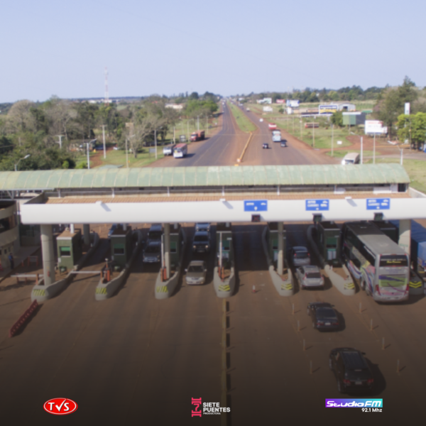 Aumento de tarifas de peajes en la ruta PY02 desde el 6 de julio - «TVS DIGITAL»