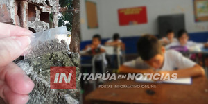INCAUTARON MARIHUANA EN UNA INSTITUCIÓN EDUCATIVA DE ENCARNACIÓN
