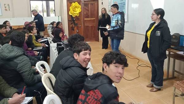 Bella Vista promueve las charlas de prevención del consumo de drogas