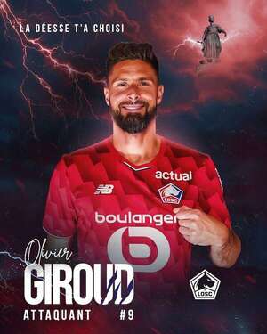 Olivier Giroud regresa a Francia y ficha por el Lille - Fútbol Internacional - ABC Color