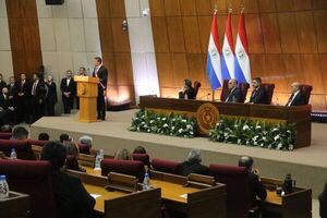 Presidente de la Corte Suprema de Justicia asistió a la presentación del segundo informe de gestión del Poder Ejecutivo