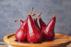 Peras al vino tinto: receta elegante con pocos pasos - Gastronomía - ABC Color