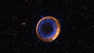 Video: Una imagen muestra los restos de una estrella destruida tras una doble explosión