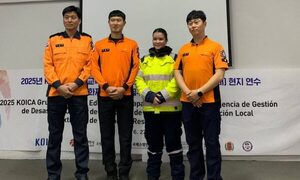 Bombera franqueña forma parte de curso de Gestión de Emergencias y Respuesta a Desastres
