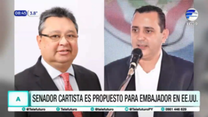 Senador cartista es propuesto para embajador en EE.UU.