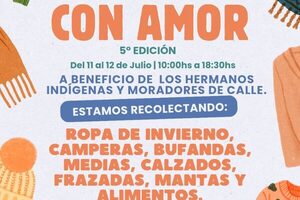 Realizan campaña de recolección de abrigos