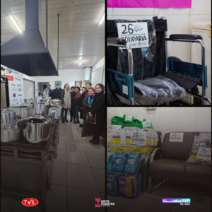 La UNAE entrega donaciones por G. 125.000.000 al Hogar de Ancianos Santa María - «TVS DIGITAL»