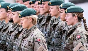 Ante una eventual guerra, Dinamarca incorporará mujeres al servicio militar