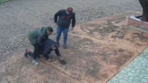 Abuelo se atragantó con un pedazo de asado y un Lince le salvó
