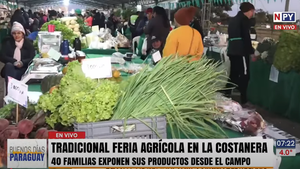 Ofertas de productos para afrontar el frío y comer saludable en la Costanera de Asunción