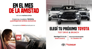 CONSUR CELEBRA EL MES DE LA AMISTAD CON TEST DRIVE Y BRUNCH PARA EL DOMINGO