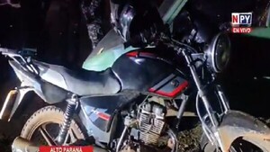 Asaltan a conductor de plataforma y le roban la moto