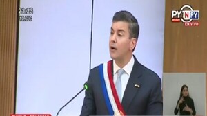 Segundo informe de Peña: elogios al Partido Colorado y críticas a la oposición