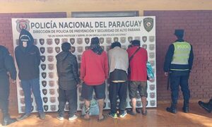 Seis detenidos con orden de captura en CDE