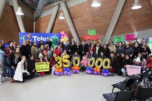 Teletón supera las 300.000 atenciones médicas y terapéuticas en Coronel Oviedo | Unicanal