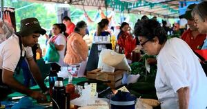 La Nación / Feria de la agricultura familiar recauda de G. 161 millones en Asunción