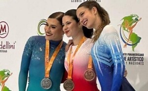 Erika Alarcón es tricampeona panamericana de patinaje