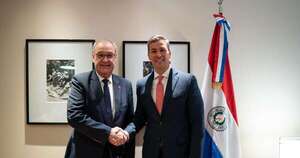 La Nación / Peña y vicepresidente suizo celebran cierre de negociación entre Mercosur y EFTA