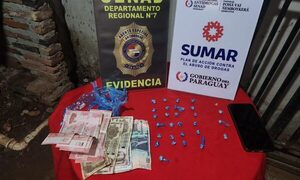 SENAD desactiva foco de microtráfico en Concepción y detiene a distribuidora de crack