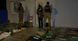 La Nación / Incautan 2.815 kilos de marihuana y detienen al mayor acopiador en Saltos del Guairá