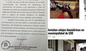 Prieto activó relojes biométricos en 2019 pero lo desactivó para proteger a sus planilleros
