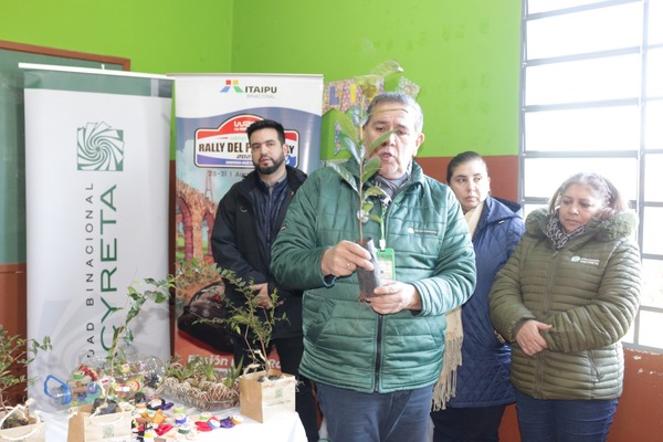 Yacyretá impulsa conciencia ambiental en jóvenes ante el Mundial de Rally