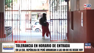 Colegio extiende horario de entrada por intenso frío y alto ausentismo