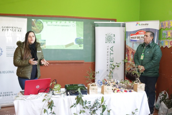 YACYRETÁ PROMUEVE EDUCACIÓN AMBIENTAL RUMBO AL RALLY