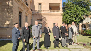 Ministro Benítez Riera verificó avance de obras en la Sindicatura General de Quiebras